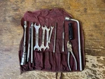 Mercedes Red Tool Kit Roll Lug Wrench R107 W124 W201 W123 W126 W116 300D 300TD Used. Price: $129.00.