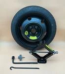 Spare Tire Kit 15 Compact Donut W/jack & Tools Fits: 2006-2011 Hyundai Accent Used. Price: $174.95.