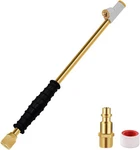 Godeson 1/4" Fnpt Extended Reach Dual Head Air 11.8-INCH, Copper And Black New. Price: $23.08.