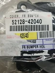 Genuine Toyota 06-08 RAV4 Base Left Driver Front Bumper Hole Cover 52128-42040 New. Price: $15.00.