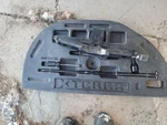 2002 Nissan Xterra Emergency Spare Tire Tool Kit Tray Oem 2000-2004 With Jack Used. Price: $65.00.