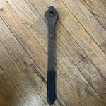 Gmc/gm/chevrolet/chevy Scissor Jack Spare Tire/lug Nut Model 15659721 Wrench Used. Price: $15.50.