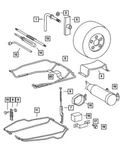 Genuine Mopar 2003-2006 Sprinter 2500 3500 Floor Jack Bracket 5125275AA New. Price: $21.05.