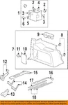Gm Oem 07-14 Escalade Esv Quarter Panel Interior Trim-handle 22925284 New. Price: $25.33.