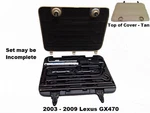 0912060200 03 Lexus GX470 Spare Wheel Tire Emergency Tools, Wrench - Tan Used. Price: $159.00.