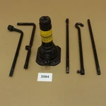 Toyota 4RUNNER 2003-2009 Fj Cruiser Oem Spare Tire Jack Tool Kit Bag 09111-35181 Used. Price: $89.99.