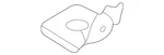 Genuine Volkswagen Rear Rail Mount 3QF-803-457 New. Price: $42.80.