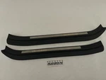 Lexus SC430 Pair Of Front Door Sill Scuff Plate Trims Black Fits 2002-2010 03 Used. Price: $47.92.