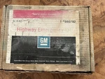 Empty Original Gm Highway Emergency Roadside Kit From The 1960S 986792 Used. Price: $99.00.