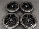 4 Factory Audi SQ5 21" Oem Wheels & All Season Michelin Tires Black Rims Used. Price: $2000.00.