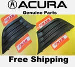 2013 Acura Ilx Bumper Fog Light Grille Driver Passenger Side Cover Cap Oem New. Price: $134.45.