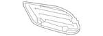 Genuine Mercedes-benz Cover Bumper Area 212-885-13-24 New. Price: $67.31.