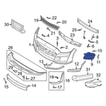 Genuine Ford Brake Air Duct KR3Z-17E811-AA New. Price: $131.64.