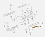 Gm Rear Access Cover 25948571 For 06-09 Torrent Bumper New Oem. Price: $19.97.