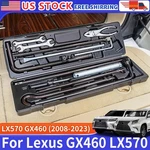 For Lexus GX460 LX570 LX450D 2008-2023 Trunk Tool Box Dedicated Emergency Kit New. Price: $138.00.