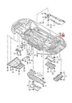 Genuine Mounting For Service Lift Front Left A. Right Rear Audi 8P0802847 New. Price: $30.16.