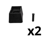 For Mini/bmw 2002-2015 Jack Pad Rear (2 Pcs) Crp + Year Warranty New. Price: $52.05.