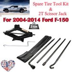 2004-2014 Ford F150 Spare Tire Tool Kit Lug Wrench Set + Ton Scissor Jack New. Price: $56.60.