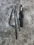 2019-2024 Jeep Wrangler Emergecy Spare Tire Jack W/ Tool Kit 68237104AA Oem Used. Price: $85.00.