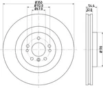 2X Mintex MDC2782C Front Brake Discs 350MM Vented Fits Mercedes Gl-class Gle Gls New. Price: $175.79.