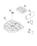 6511787AA Mopar Bolt And Retainer For Jeep Renegade 2018-2022 New. Price: $49.99.