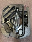 2010 - 2015 Jaguar Xf Emergency Spare Tire Jack W/foam Insert & Tool Kit Oem Used. Price: $40.00.