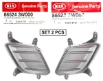 Front Bumper Fog Lamp Hole Cover Left + Right Genuine Kia Sportage 2011-2013 New. Price: $49.94.