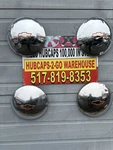 1970-79 Chevrolet Nova Truck Baby Moon Patina Poverty Stainless Hubcaps Set 4 Used. Price: $138.00.