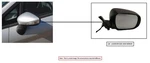 Lh Blk Side View Mirror Oem 21-24 Jeep Grandcher 1YR Wrnty Used. Price: $105.00.