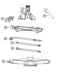 Genuine Mopar Jack Handle Extension 52124171AA New. Price: $44.52.