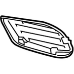 Genuine Mercedes-benz Oe Cover, Bumper Area 212-885-13-24 New. Price: $97.13.