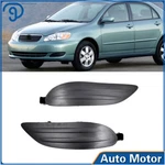 Left & Right Side Black Fog Light Cover W/o Hole For 2005-2008 Toyota Corolla New. Price: $10.67.