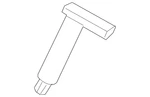 Genuine Audi Release Handle 4M0-713-201-A New. Price: $17.66.