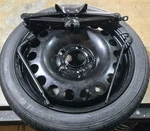 Mazda MX5 Miata Spare Tire Kit Wheel Rim W. Jack Tools 16" Fits 06-15 Only Used. Price: $142.15.