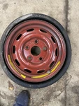 Porsche 944 924S Oem Vredestein Compact Collapsible Spare Tire Used. Price: $199.00.