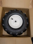 Gicool 13X5.00-6" Tubeless Tiller Tire And Wheel, 13X5-6 3/4" Axle Size New. Price: $50.90.