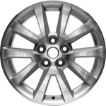 5 V-spoke Silver With Machined Accents 18X8 Wheel Fits 13-16 Chevrolet Malibu New. Price: $253.95.