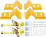 Novelbee Wheel Chock Tie Down Kit, Trailer 84 X 2 Inches, Yellow New. Price: $67.25.