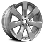 For Mitsubishi Outlander 11-13 Alloy Factory Wheel 7-SPOKE Silver 18X7 Used. Price: $336.22.
