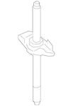 Genuine Ford Spare Tire Stud LJ6Z-17091-A New. Price: $21.93.