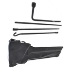 Wflnhb Jack Spare Lug Wrench Tire Tool Kit W/bag Replacement For Toyota Black New. Price: $37.85.