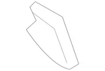 Genuine Mitsubishi Bumper Cover 6400A826WA New. Price: $27.60.