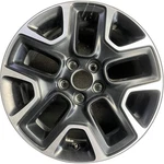 Jeep Machined Black Compass Oem Wheel 17 2019 Factory Original Rim 9207 Used. Price: $246.97.