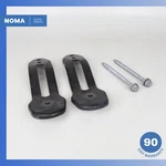 16-23 Jaguar X260 Xf Rear Left & Right Suspension Subframe Mount Bracket Set Oem Used. Price: $53.95.