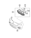 Genuine Mopar Screw 68318959AA New. Price: $15.75.