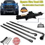Spare Tire Tool Kit Lug Wrench And 2T Scissor Jack Fit 2004-2014 Ford F150 New. Price: $56.60.