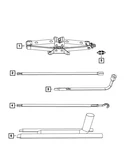 New Genuine Mopar Turnbuckl Jack Assembly Oe 68237111AA. Price: $15.18.