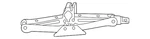 Genuine Nissan Floor Jack 99550-4BA0A New. Price: $246.40.
