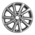 Refurbished 17X7 Painted Medium Charcoal Metallic Wheel For 2022-2023 Mazda CX-5 Remanufactured. Price: $213.96.