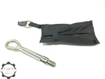 Bmw Rear Emergency Towing Eye Hook W/ Pouch Oem Used. Price: $39.99.
